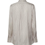 Camicia in seta stampa rigata F5K30T FB1BVS8051 DOLCE & GABBANA 