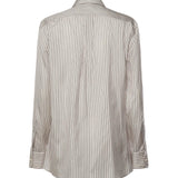 Camicia in seta stampa rigata F5K30T FB1BVS8051 DOLCE & GABBANA 