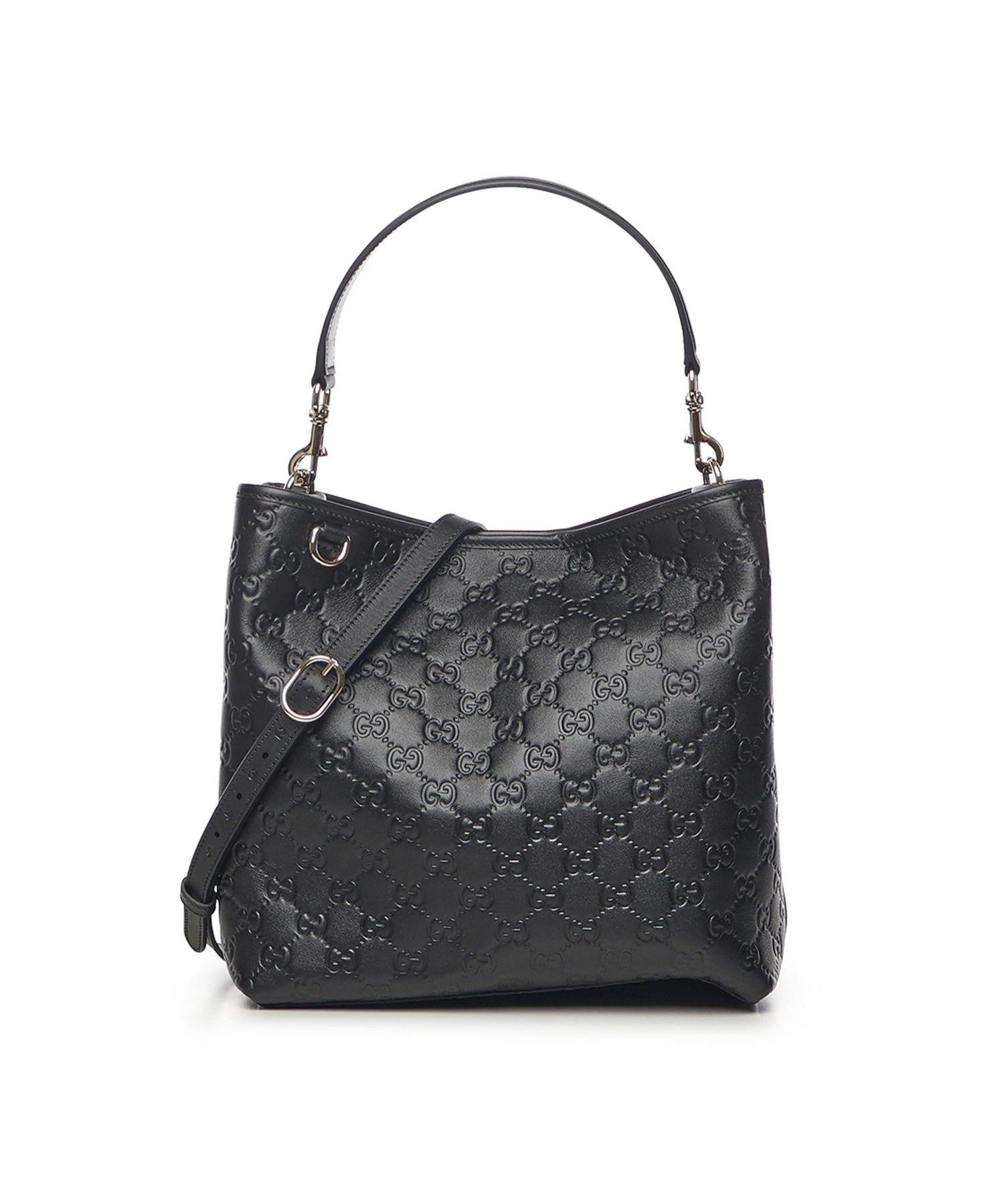 Borsa GG Emblem in pelle 815103 AAFDV1000 GUCCI 