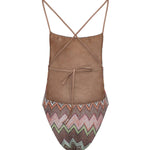 Costume intero in viscosa lamé MC25SP01 BR014KSM9YK MISSONI 