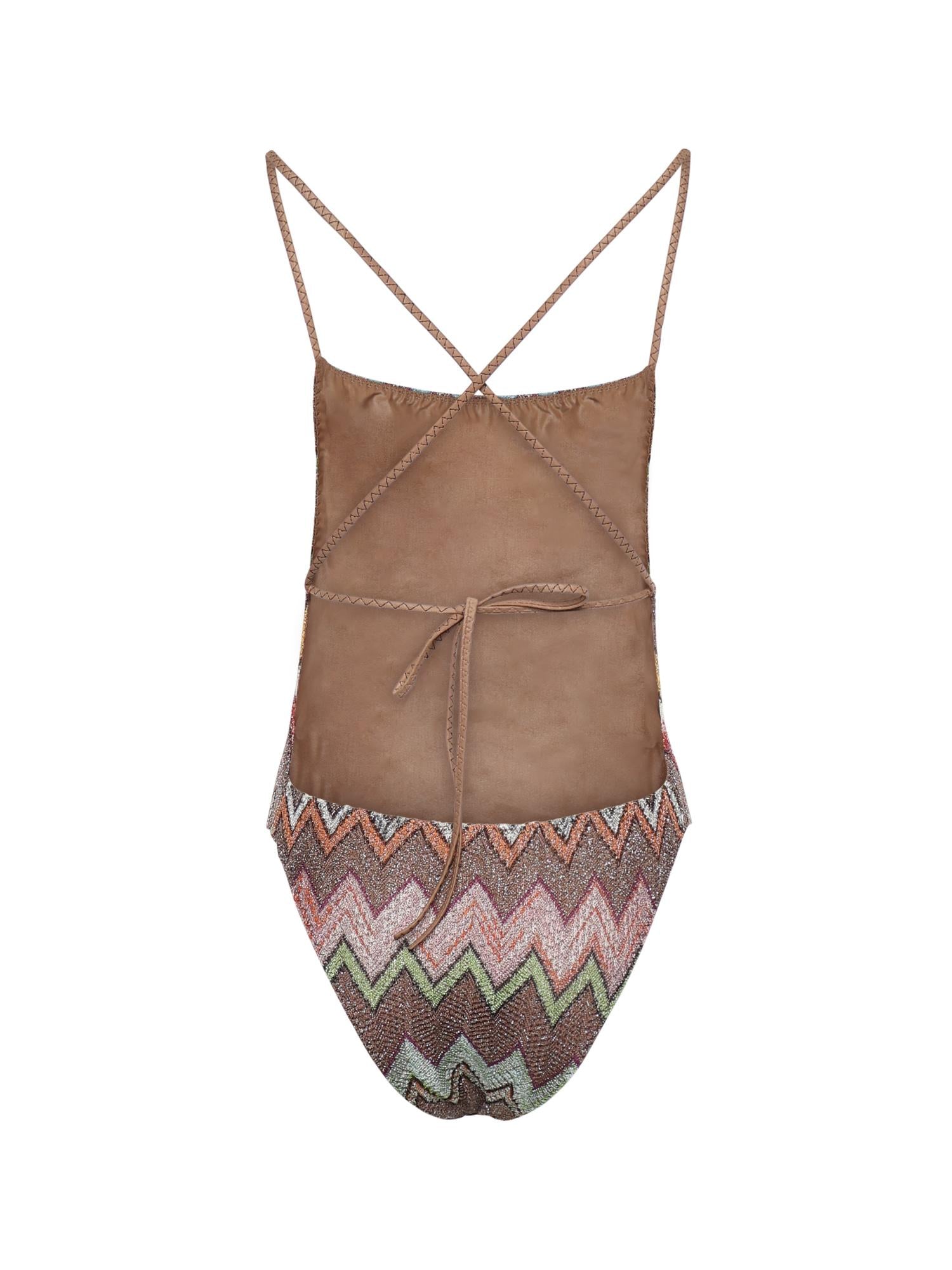 Costume intero in viscosa lamé MC25SP01 BR014KSM9YK MISSONI 