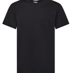 T-shirt in jersey di cotone con taschino T45101 11 SUN 68 