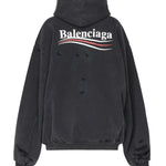 Felpa oversize in cotone 818557 TRVP99756 BALENCIAGA 
