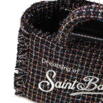 Mini bag Vanity tweed con logo VAMI026 01374I MC2 SAINT BARTH 