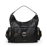 Borsa a spalla Factor in pelle BIBP9EC03 NERO BIASIA 