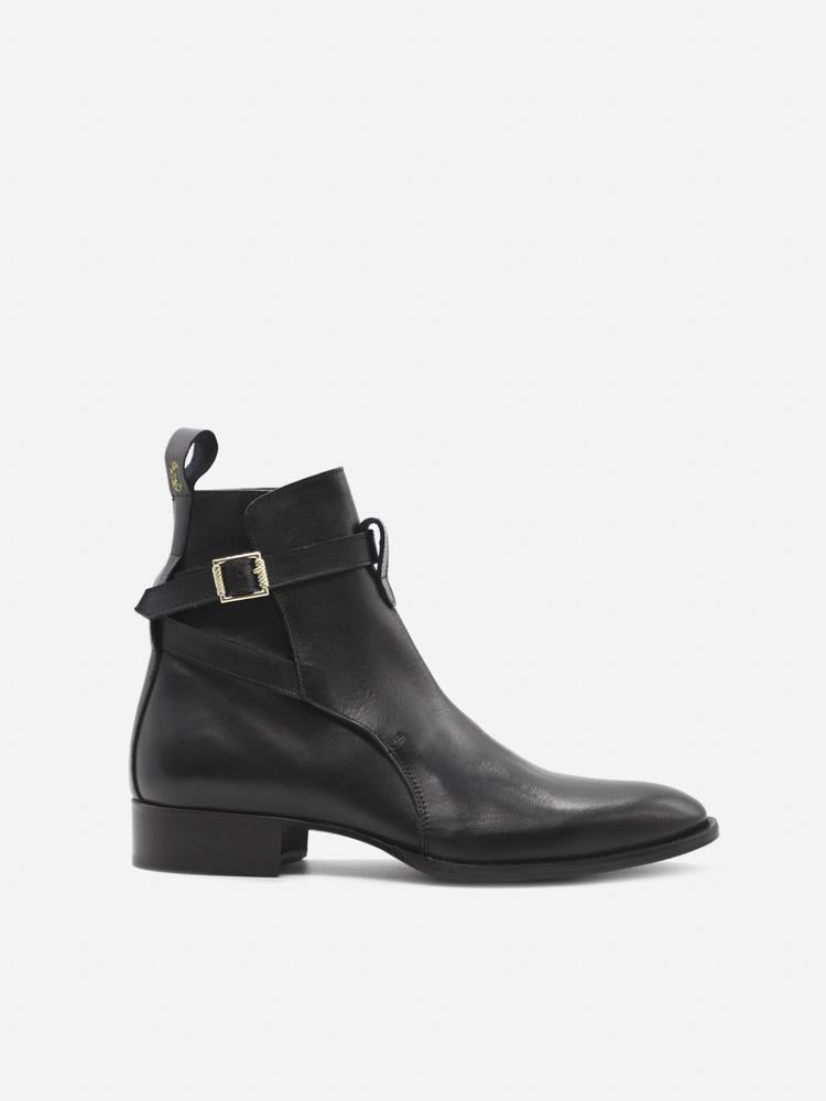 Stivaletti Flash in pelle 3126 7126 CALF BLACK GIULIANO GALIANO 