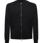 Felpa con zip in lana<BR/> 14803 57133099 GALIANO 