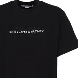 Logo t-shirt in cotone organico 6J0158 3SPY481000 STELLA McCARTNEY 