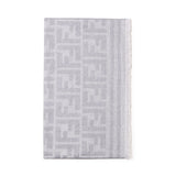 Sciarpa in maglia con motivo FF all-over FXS460 ASNAF0QZ0 FENDI 