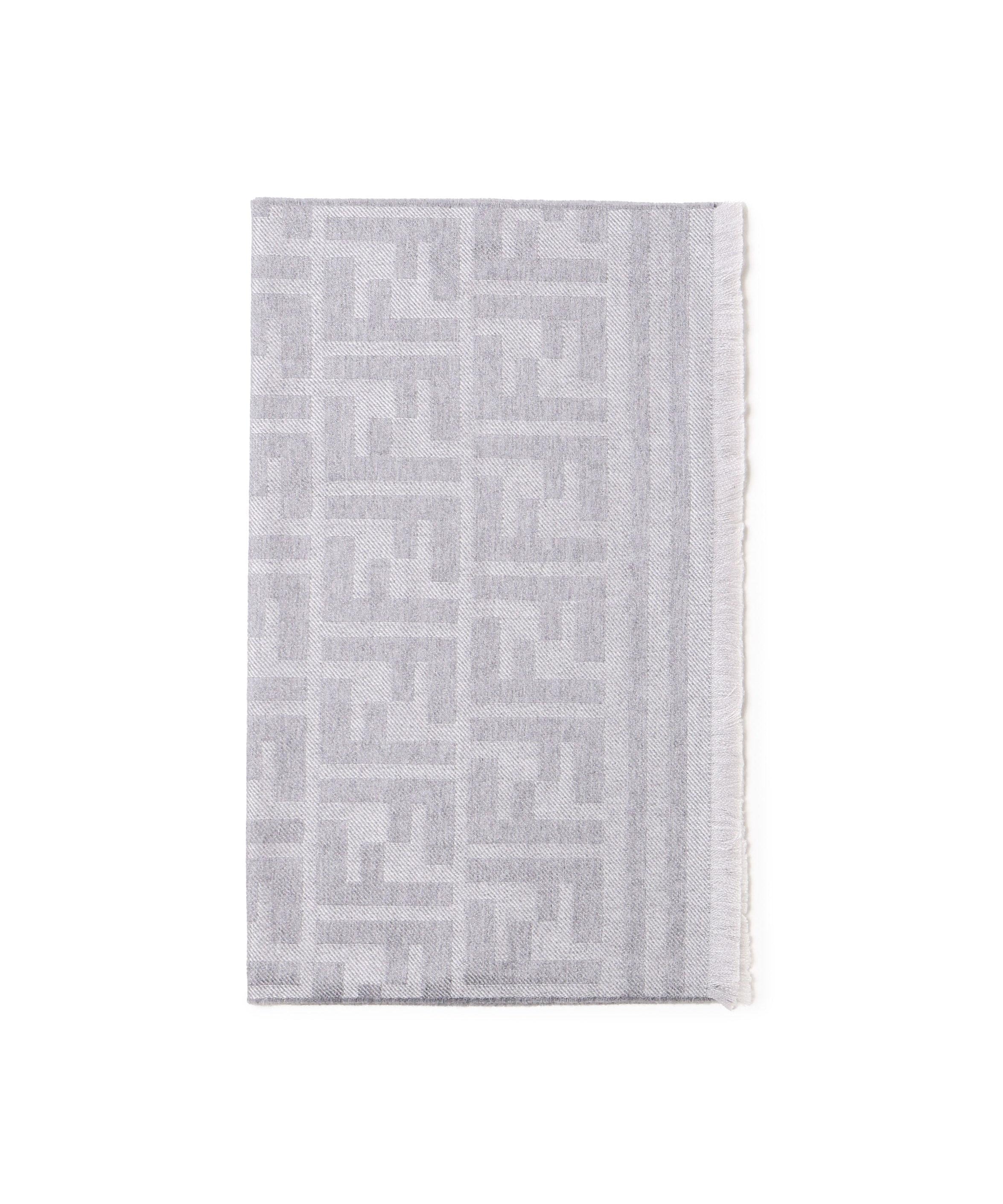 Sciarpa in maglia con motivo FF all-over FXS460 ASNAF0QZ0 FENDI 