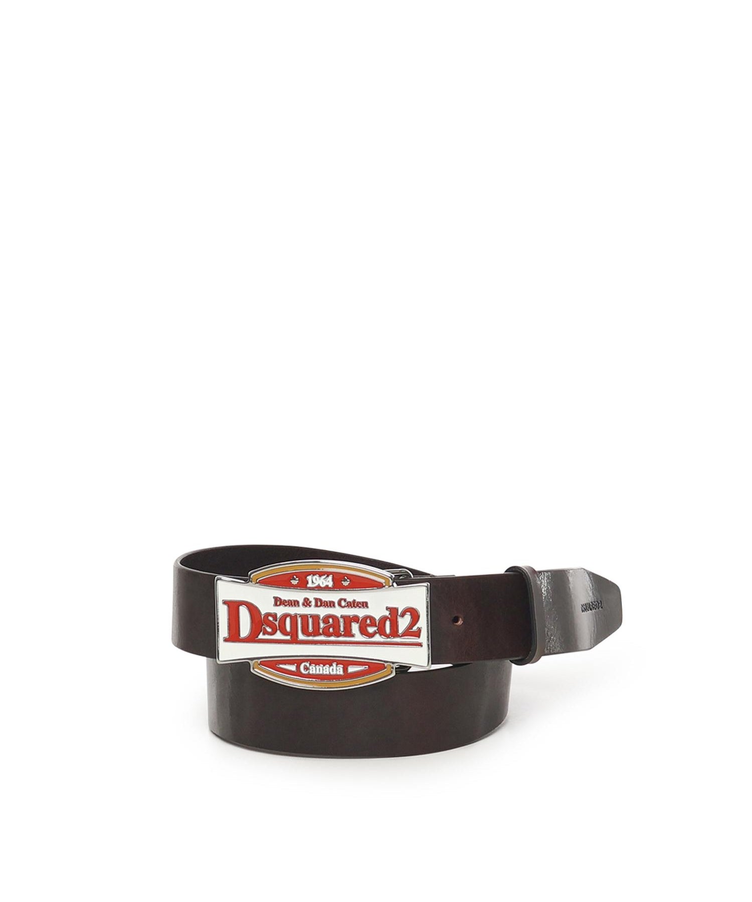 Cintura con placca logo<BR/> BEM0665 M1298 DSQUARED2 