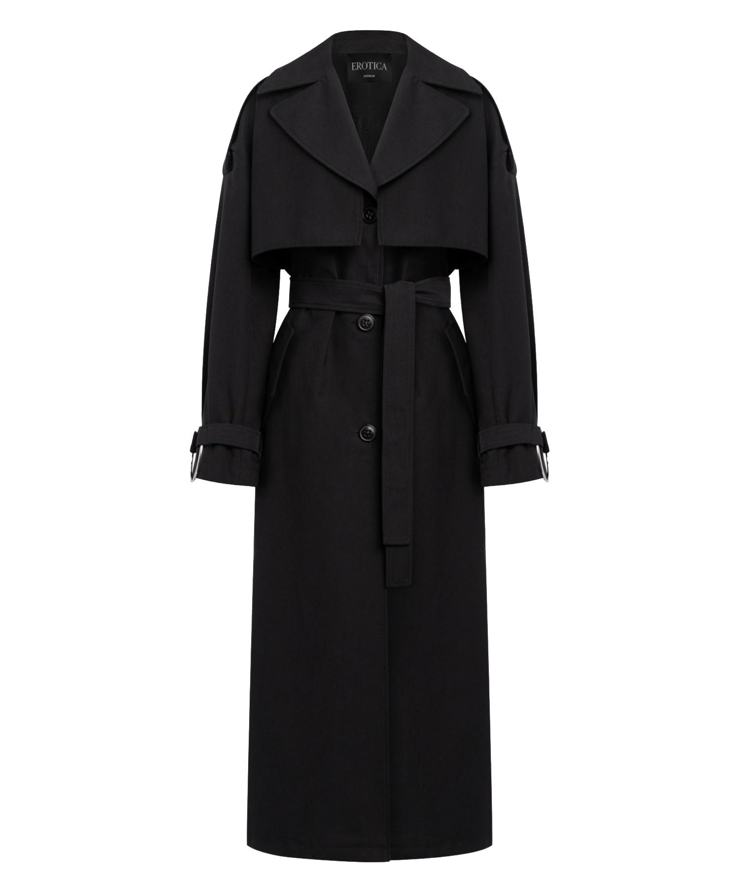 Trenchcoat in canvas DJ855 CF0204D999 DONDUP 