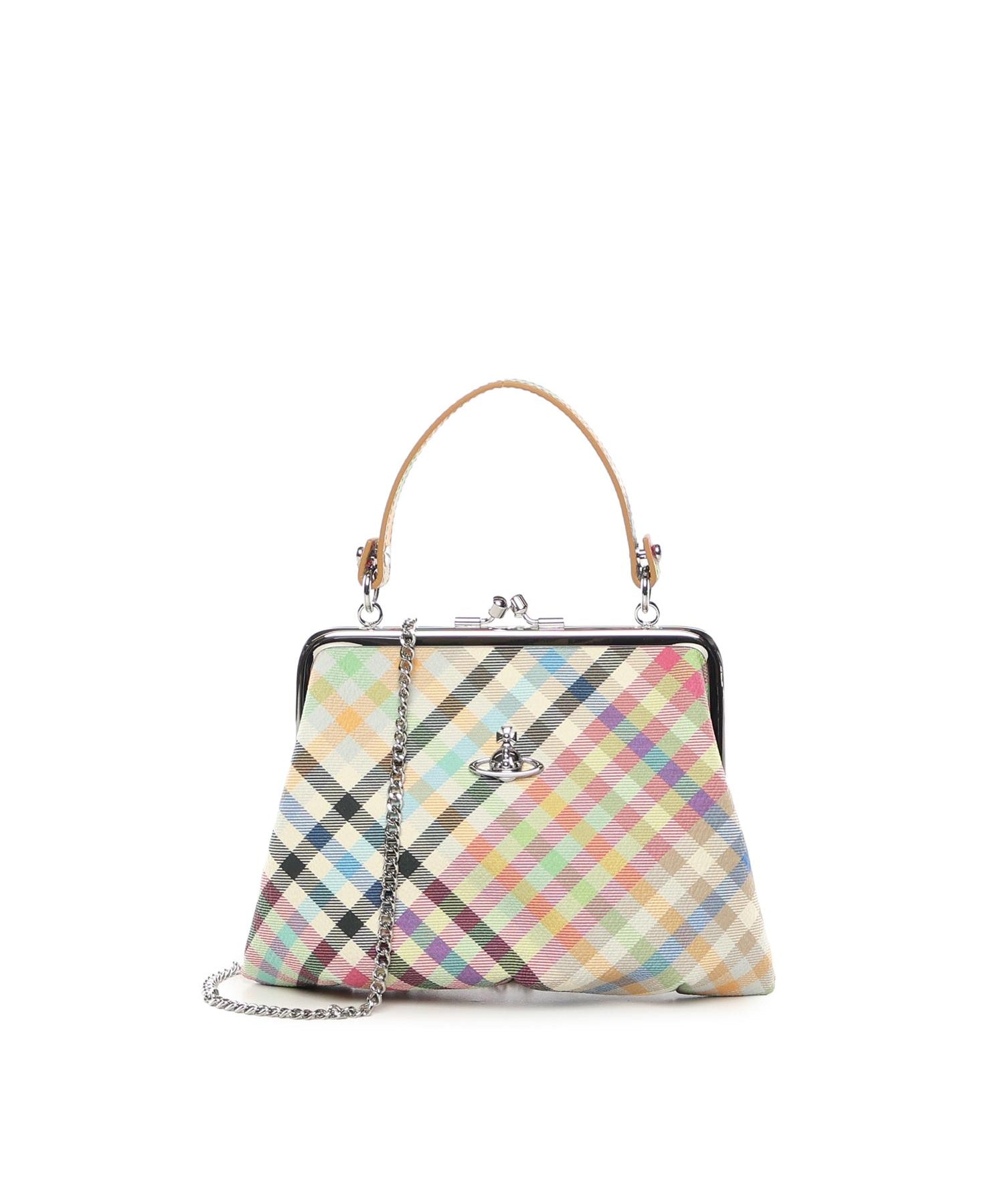 Borsa Granny Frame con logo 4B010007W S001SO315 VIVIENNE WESTWOOD 