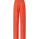 Pantaloni in jacquard floreale 106802 A3ANA99 PINKO 