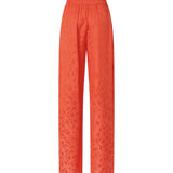 Pantaloni in jacquard floreale 106802 A3ANA99 PINKO 