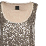 Canotta full paillettes 107743 A3ODH55 PINKO 