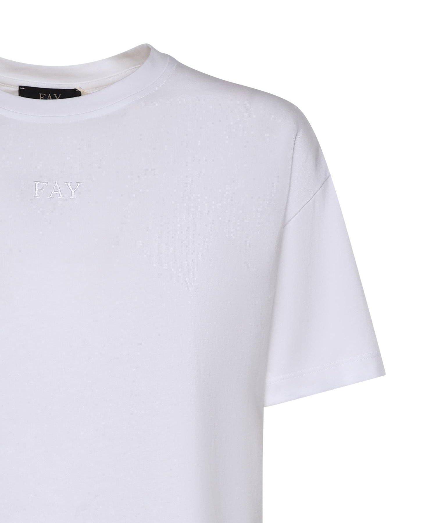 T-shirt in cotone NPWB2526610ZEM B001 FAY 