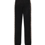Pantaloni da jogging in cotone con finiture Check 8130399 A1189 BURBERRY 