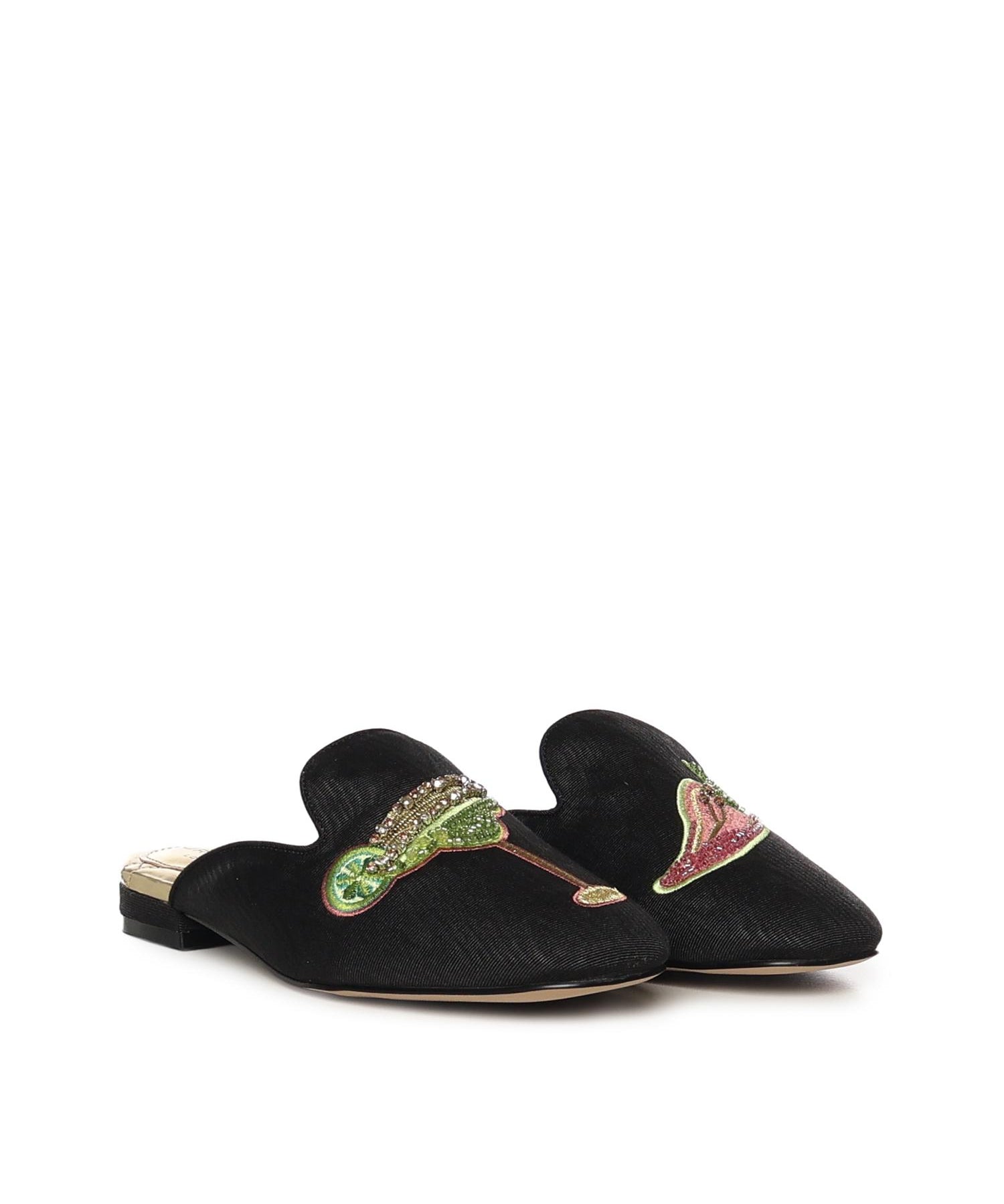 Mule Embroidered 5387700069 BLACK KURT GEIGER 