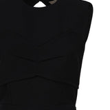 Abito con intarsio e cut out posteriore 2322261039600 MIRTO003 SPORTMAX 