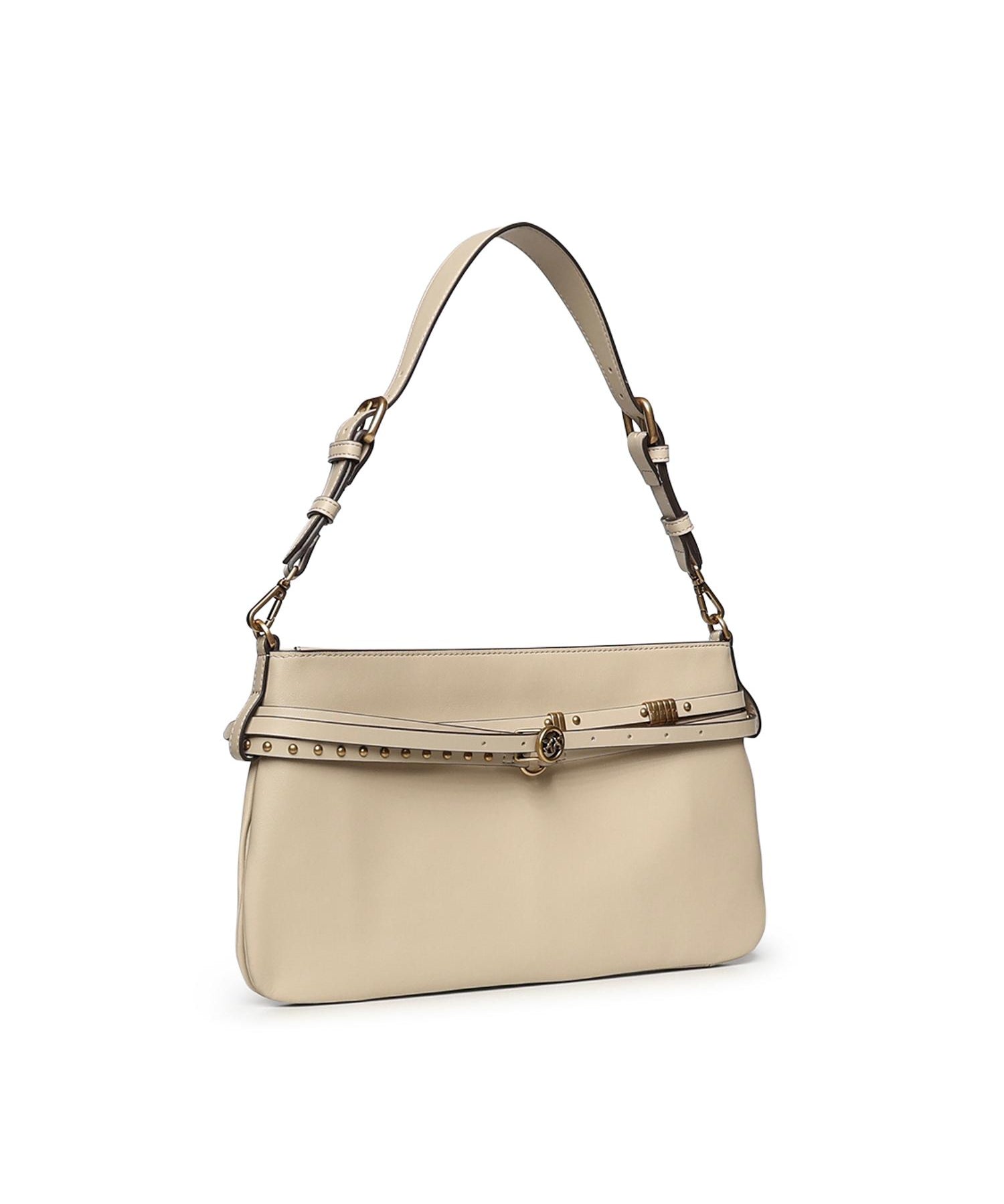 Borsa a spalla media Belt Bag in pelle 106176 A0QOC50Q PINKO 
