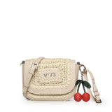Borsa a tracolla con logo 73BS9M304 ALISYAOFF WHITE V° 73 