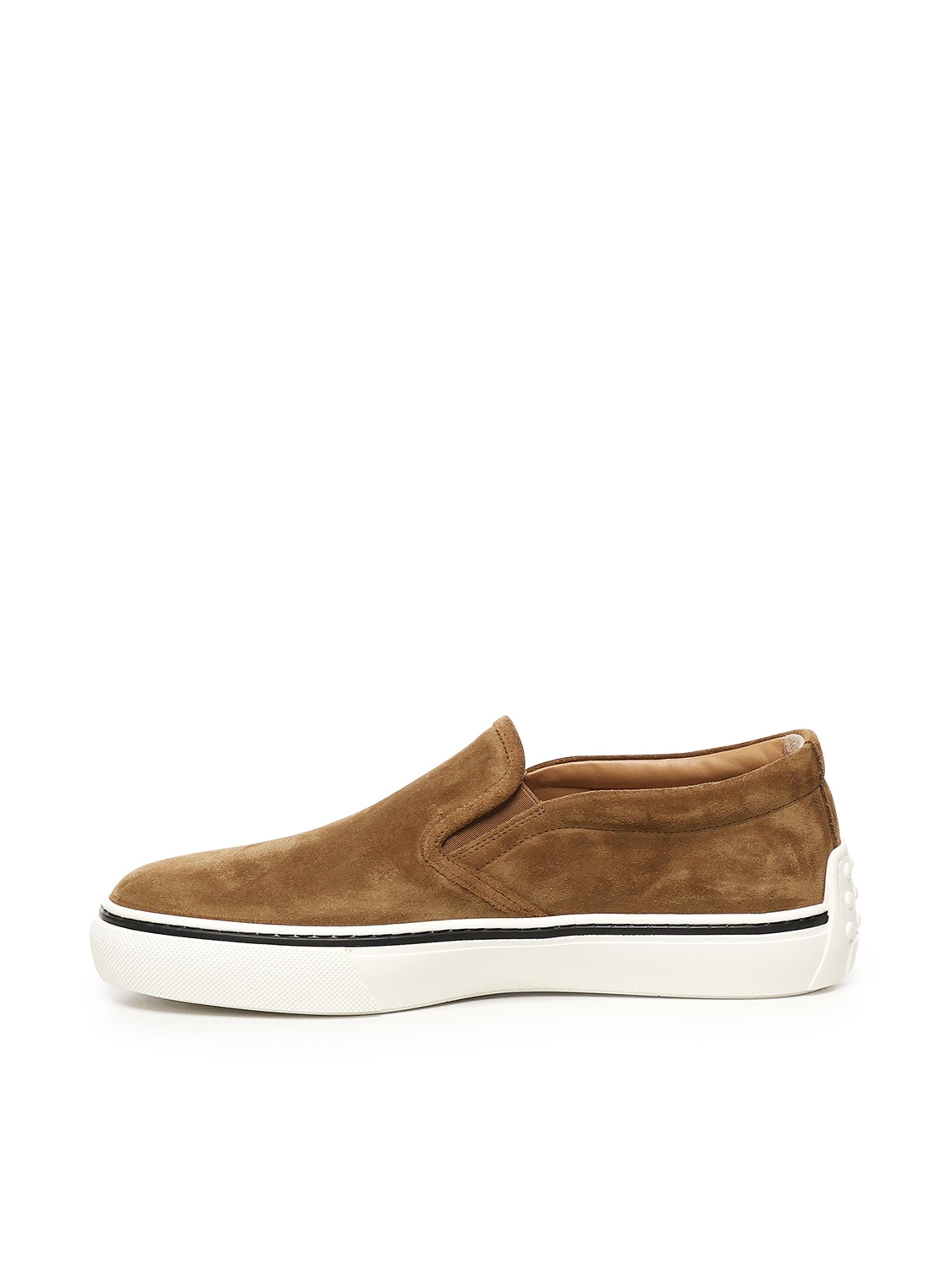 Slip-on in pelle scamosciata XXM03E0IX70RE0 C822 TOD'S 