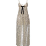 Abito Clara con cristalli CD3957 SILVER FOR LOVE & LEMONS 