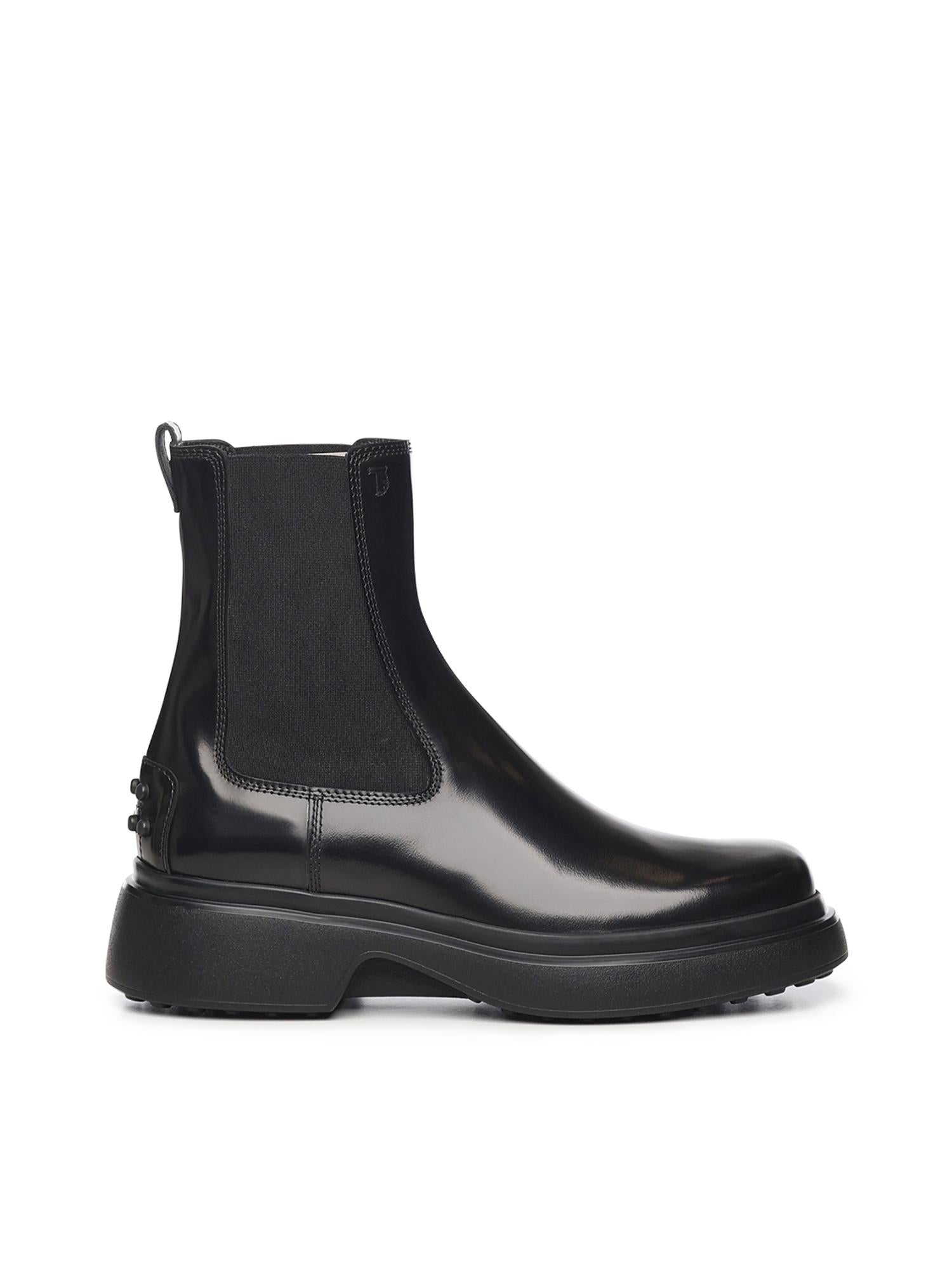 Stivaletto Chelsea in pelle XXW74L0JK20AKT B999 TOD'S 