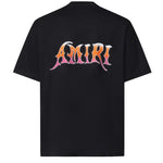 T-shirt con logo in cotone AMTOJR1170 001 AMIRI 