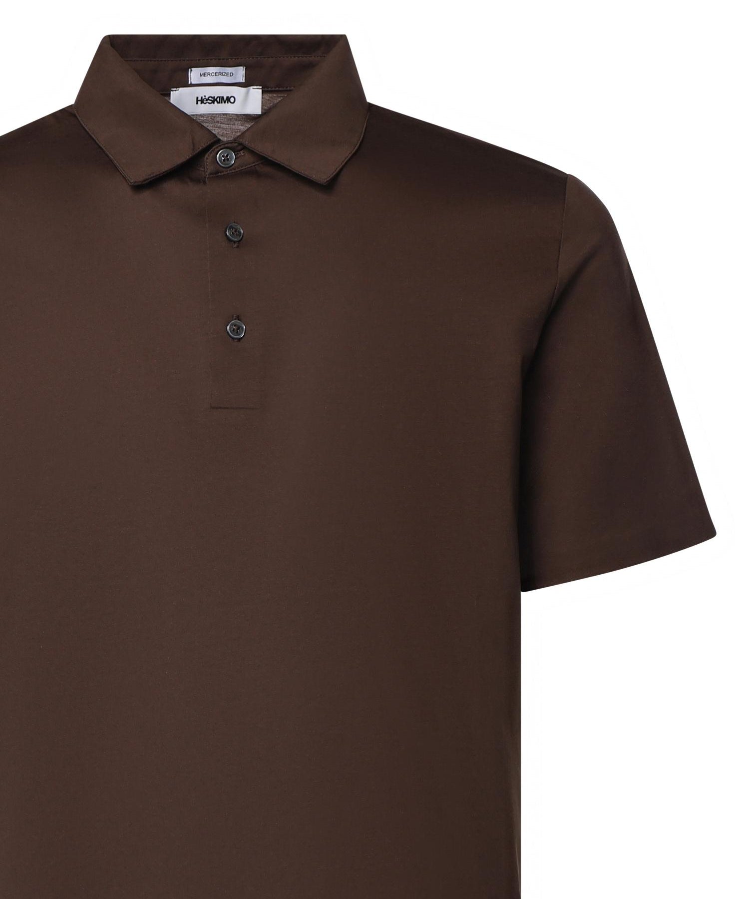 Polo in cotone HE1410008 MORO HESKIMO 