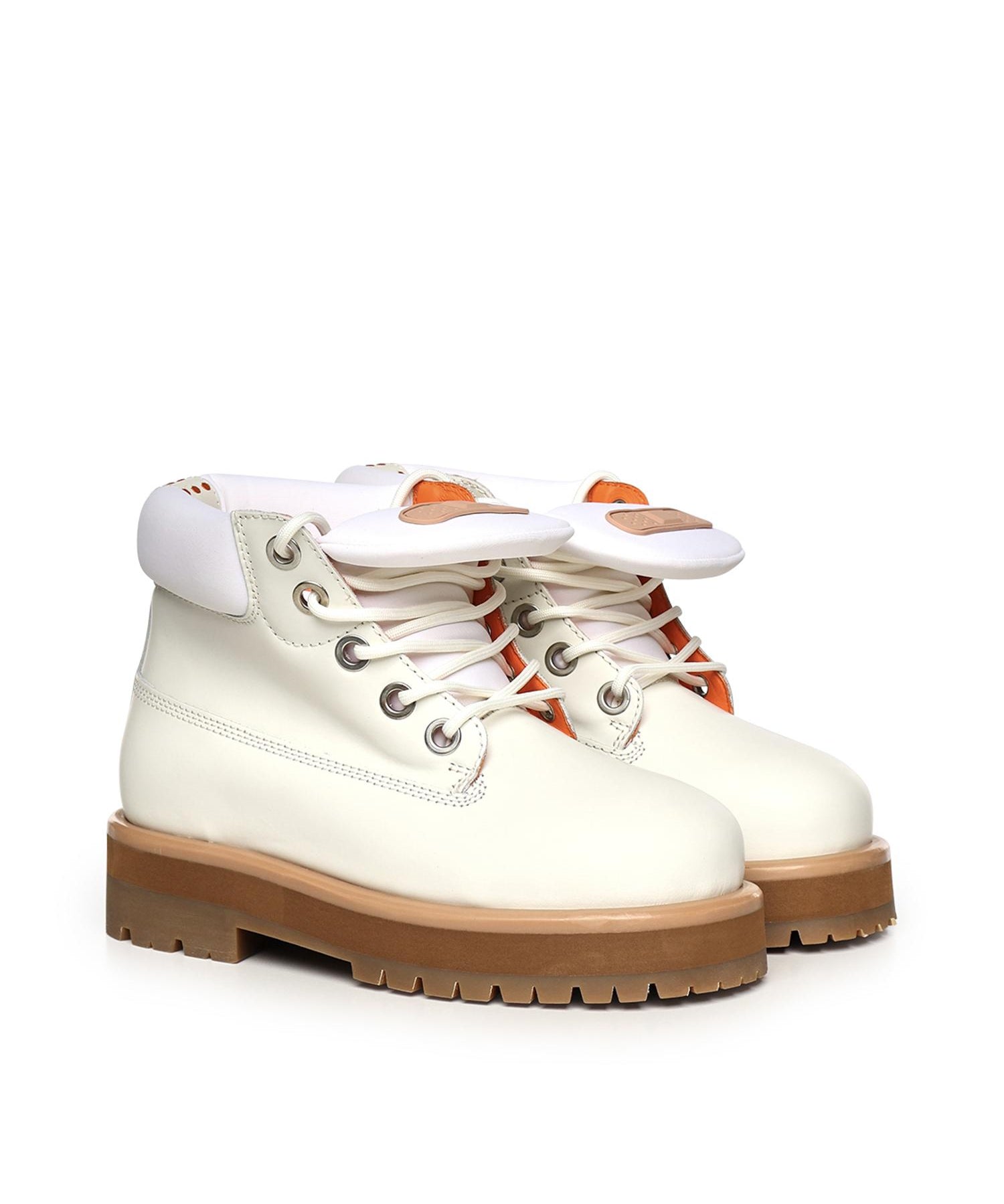 Stivaletti Strada in pelle DFM45012S0007OFFWH OFF WHITE PDF CHANNEL 