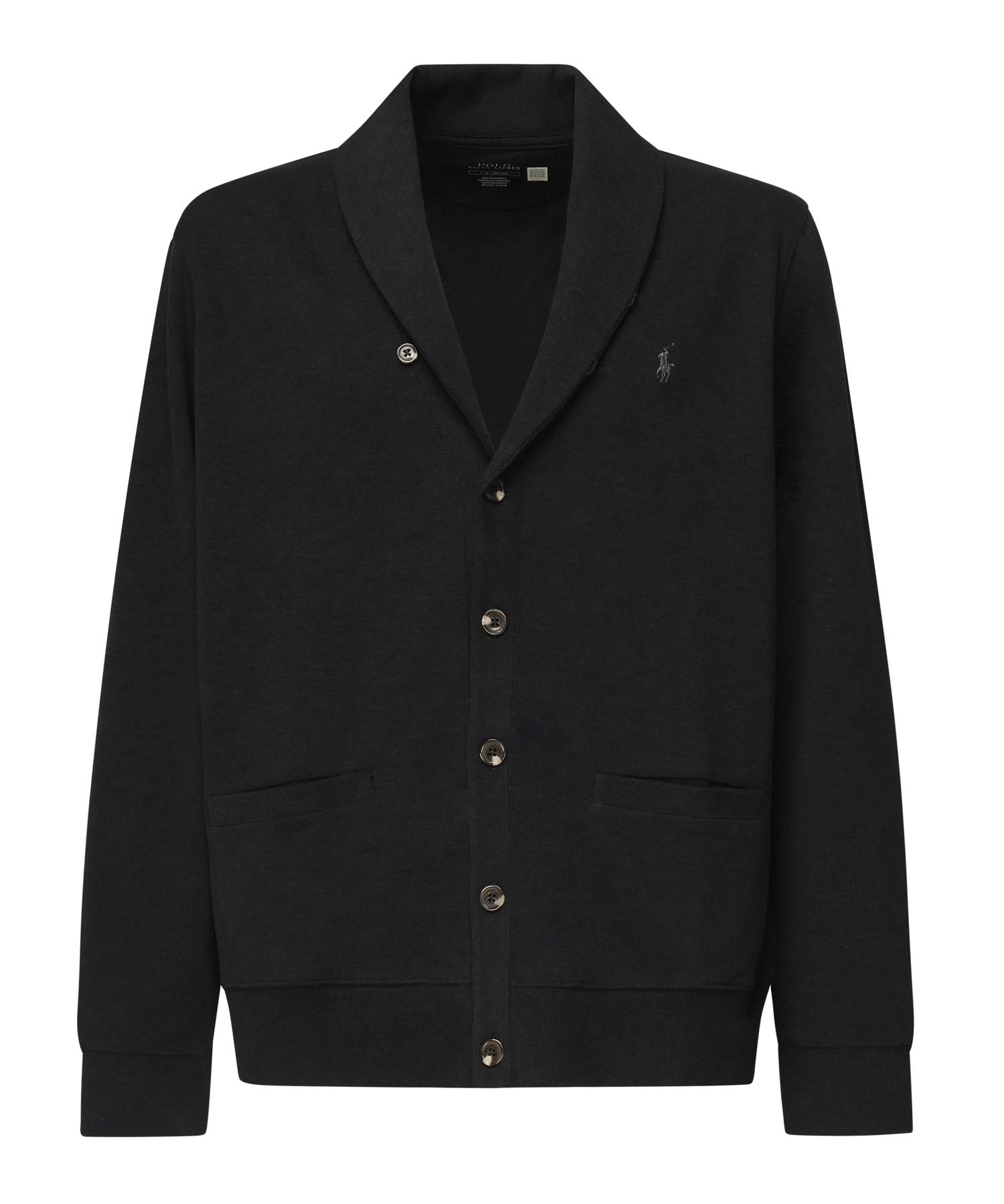 Cardigan in misto cotone con logo 710877008 007 POLO RALPH LAUREN 