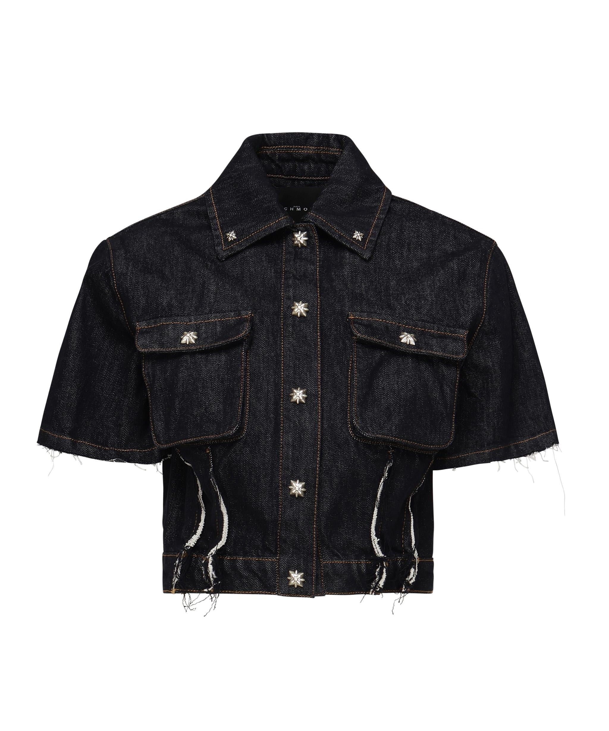 Camicia corta in denim<BR/> RWP25267CA  JOHN RICHMOND 
