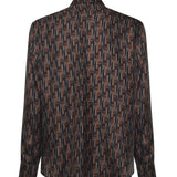 Camicia in seta stampata FS1319 AVDBF1TRS FENDI 