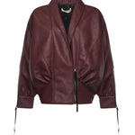 Giacca bomber cropped "The Virgo" 25PRNCP-0022  NINEMINUTES 