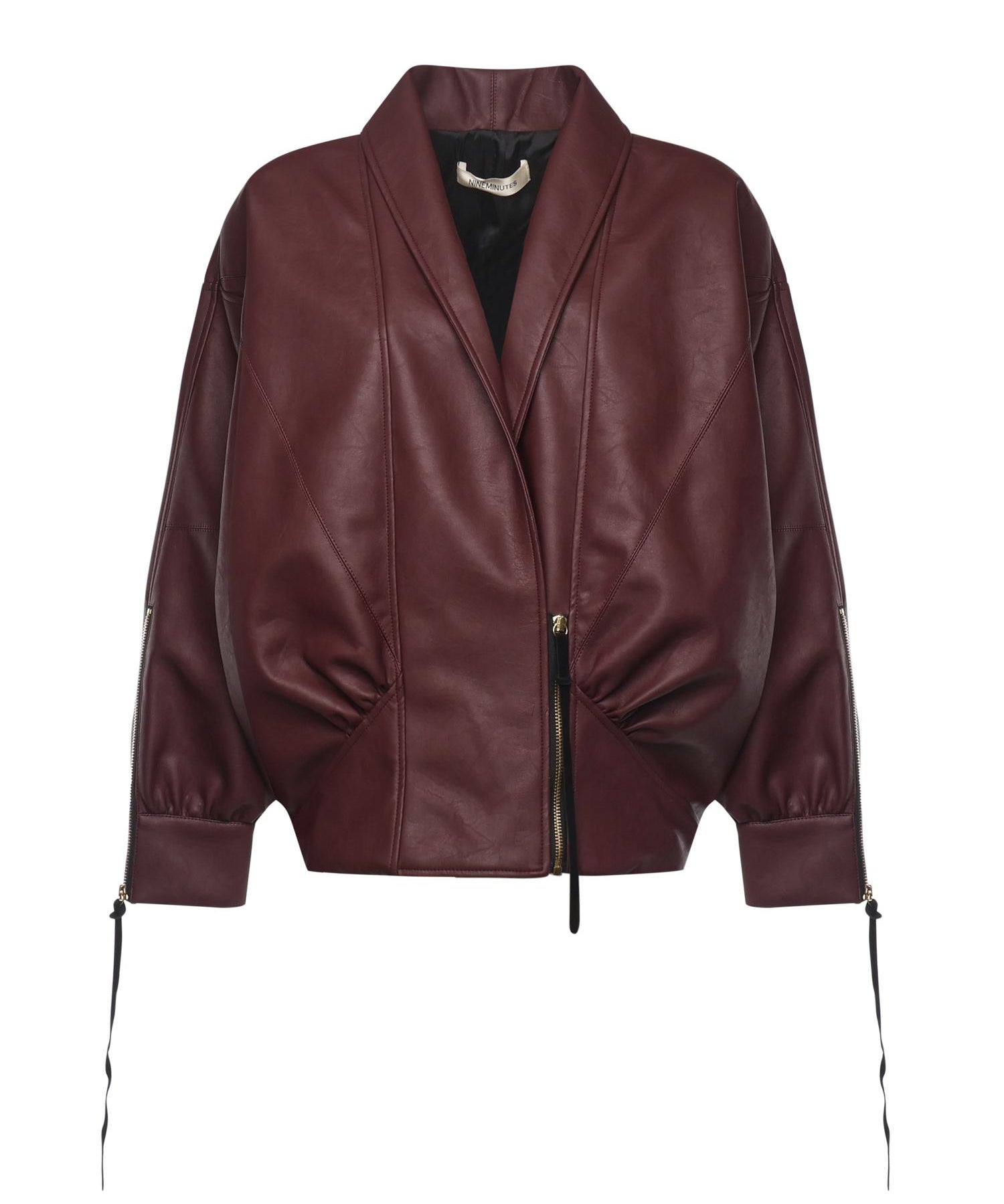Giacca bomber cropped "The Virgo" 25PRNCP-0022  NINEMINUTES 