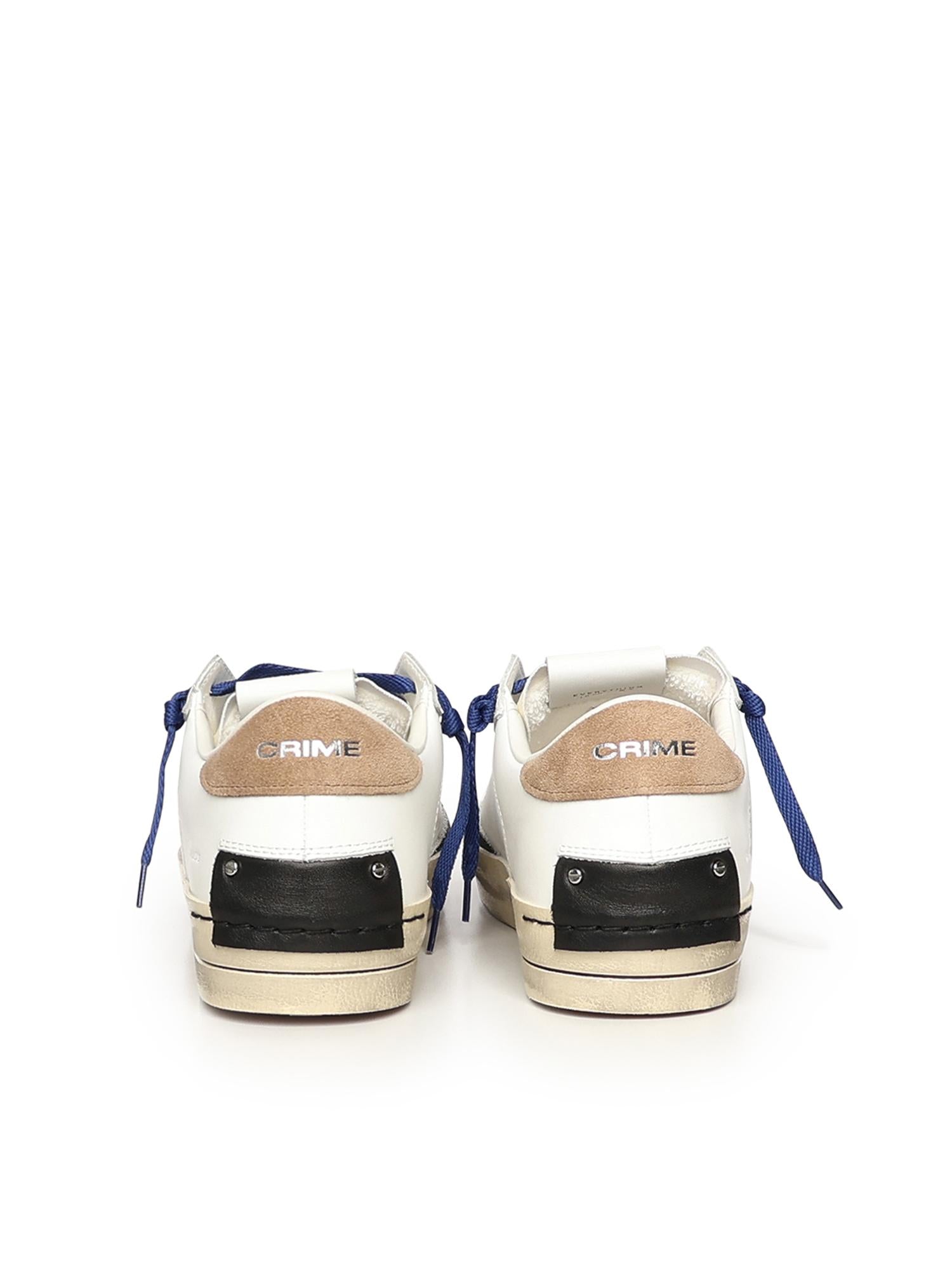 Sneaker Sk8 Deluxe 19102PP8B WHITE CRIME LONDON 