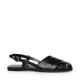 Sandali in pelle IRENE SLING FLAT 40S5IRFP1L 001 MICHAEL MICHAEL KORS 
