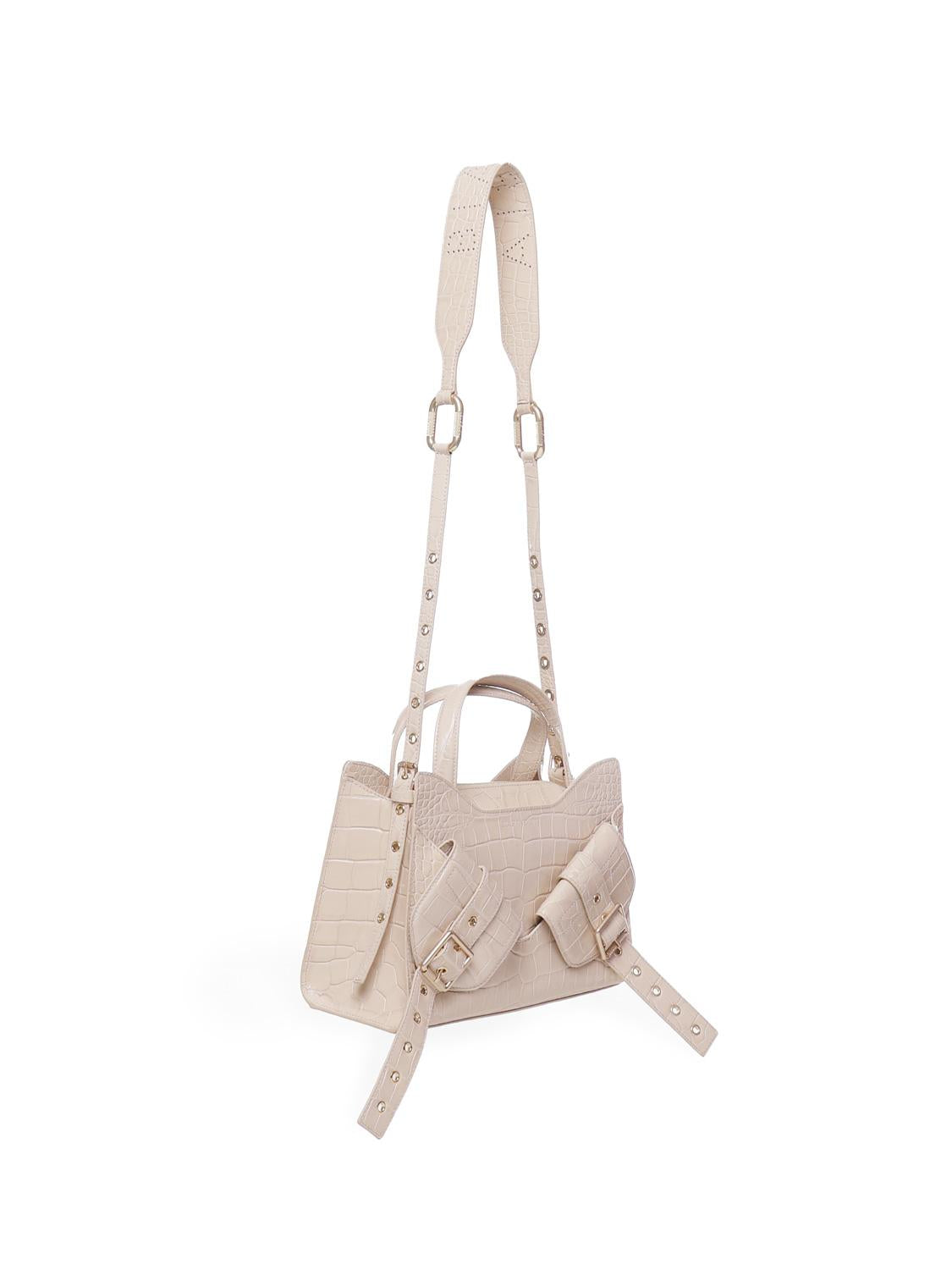 Borsa tracolla crossbody Y2K.003 FBBP70003COC -BEIG/ORO BIASIA 