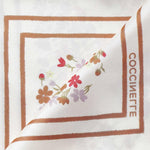 Foulard in seta con stampa E7UYE380101 M18 COCCINELLE 