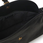 Borsa a spalla Saddle Bag media in pelle 105049 A1ZXZ99Q PINKO 