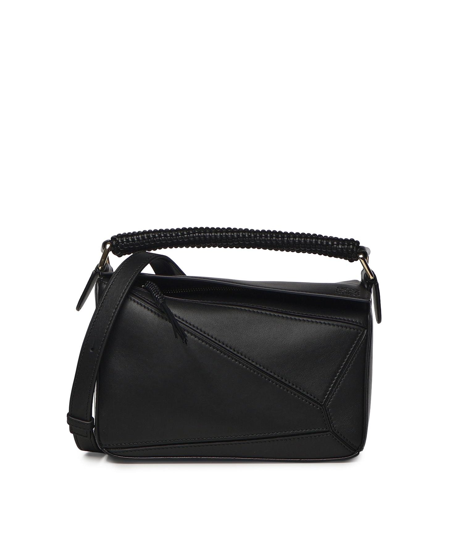 Borsa Puzzle piccola in pelle di vitello e nappa A510S21XDA 1100 LOEWE 
