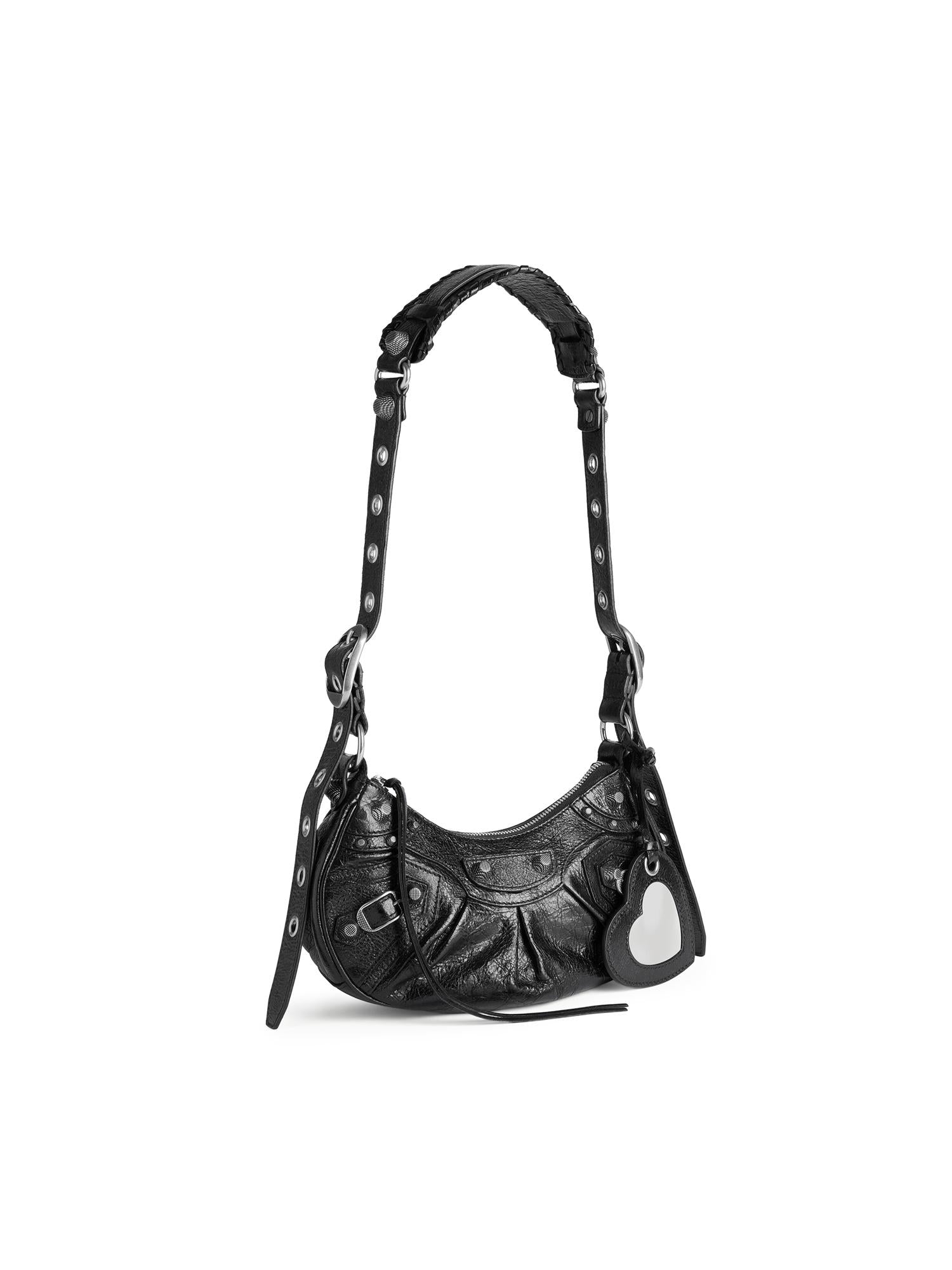 Borsa a tracolla Le Cagole XS in pelle 671309 1VG9Y1000 BALENCIAGA 