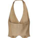 Gilet Sauro in lino 2511151012600 001 MAX MARA 