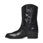 Stivali Kim low in pelle A56051 NERO CARMENS 