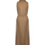 Cappotto smanicato in cammello 2521276193600 001 MAX MARA 