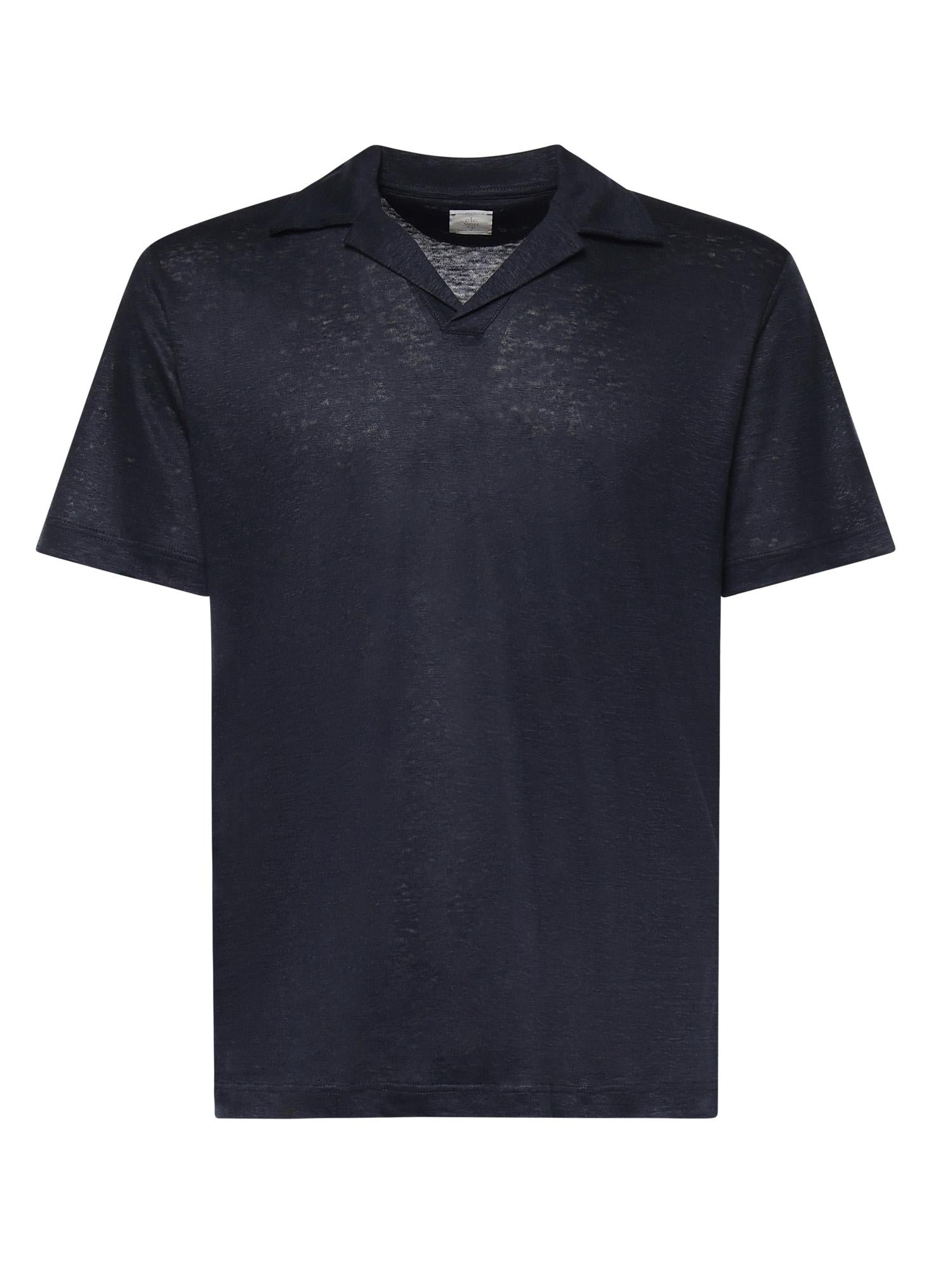 Polo in lino M75POLM02TES0M121 11 ELEVENTY 