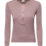 Camicia Henley in jersey di cotone CH26SJH30185 50C CHLOÉ 