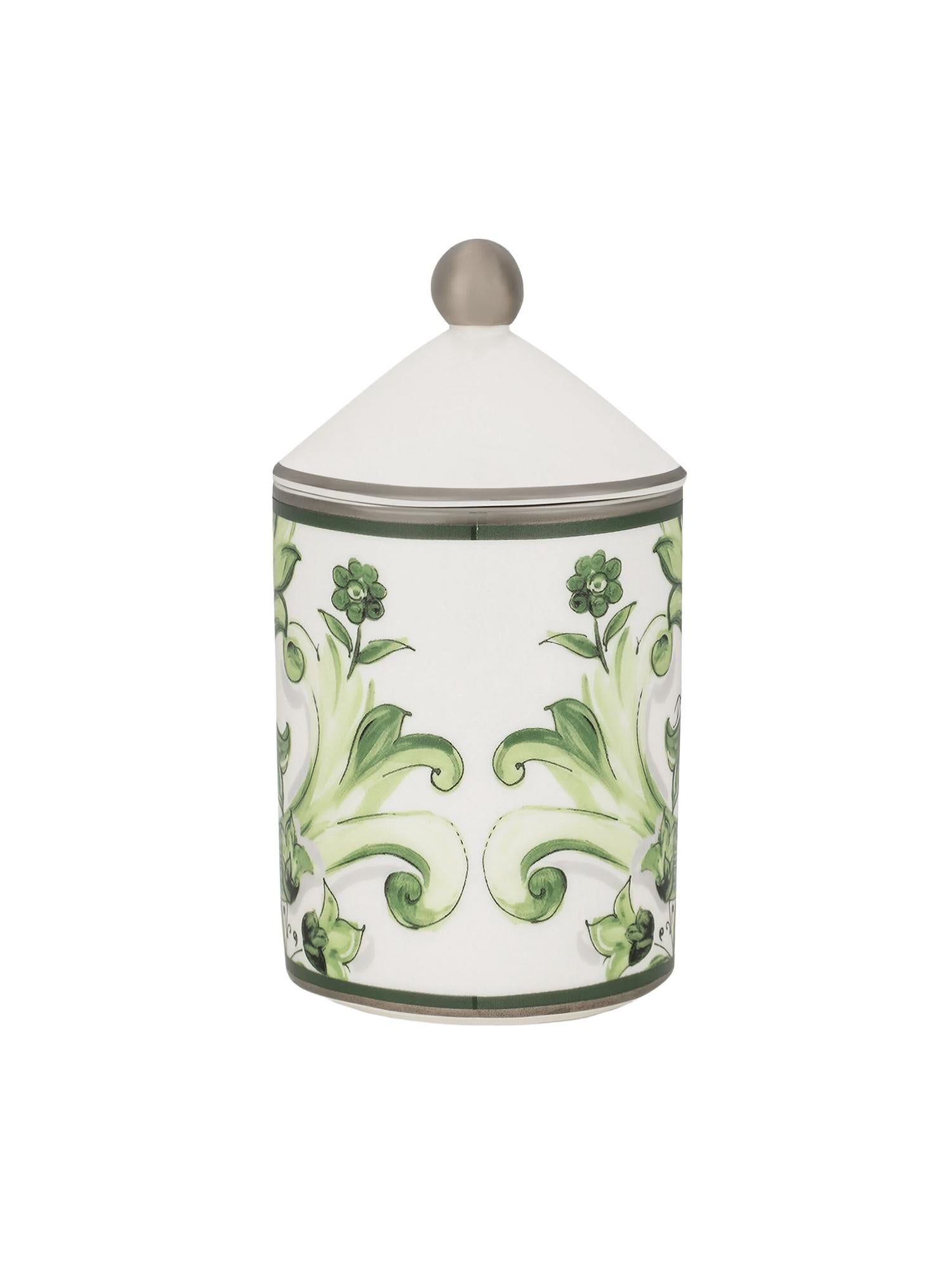 Candela Profumata in porcellana - Neroli di Sicilia e Limoni<BR/> TCC113 TCAHZUV006 DOLCE & GABBANA HOME 